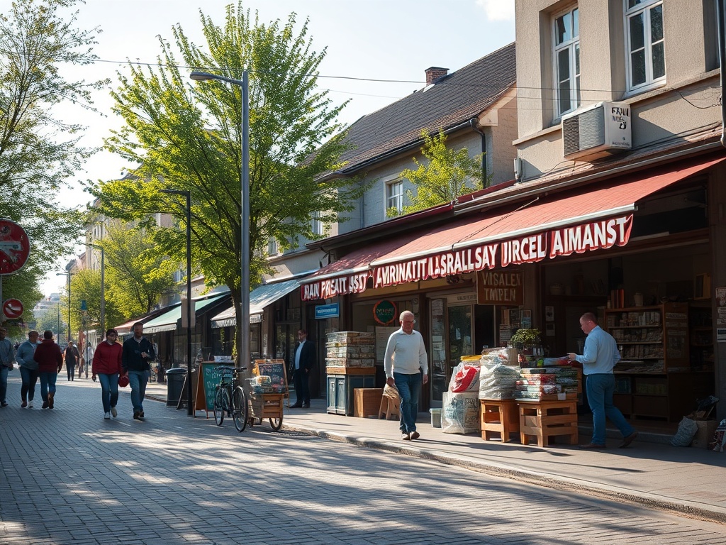 Tablica informacyjna o projektach dofinansowanych z Funduszy Europejskich w Radzionkowie