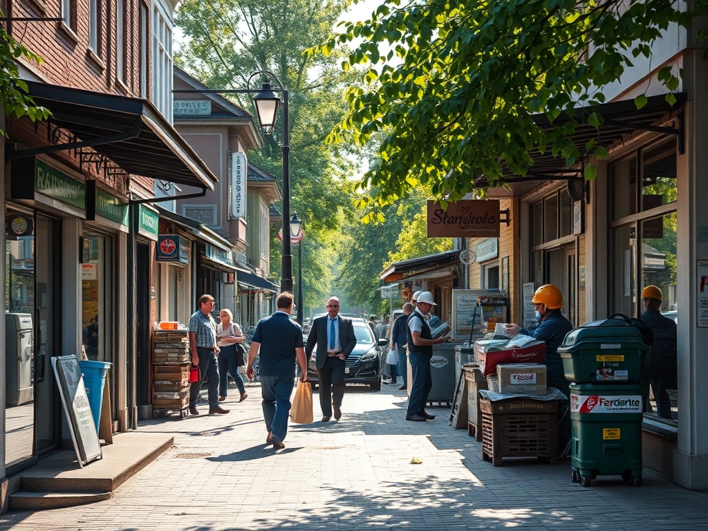Zegar wskazujący zbliżający się termin składania deklaracji PIT, z elementami nawiązującymi do Radzionkowa.